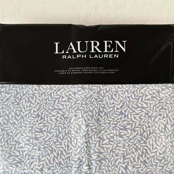 Ralph Lauren Bedding Nwt Lauren Ralph Lauren Willa Leaf Sheet Set
